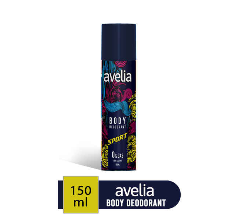 AVELIA BODY DEODORANT SPORTS 150ML