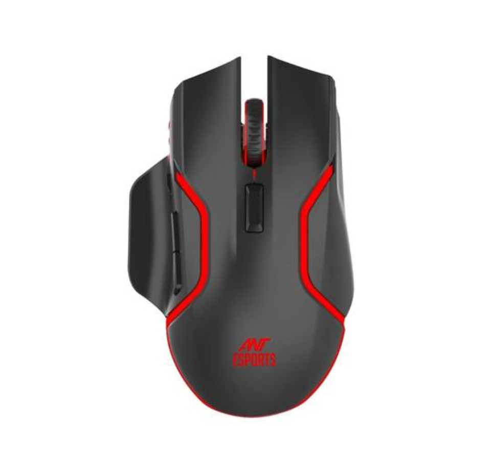 Ant Esports GM320 Pro RGB Wireless Gaming Mouse (Black)