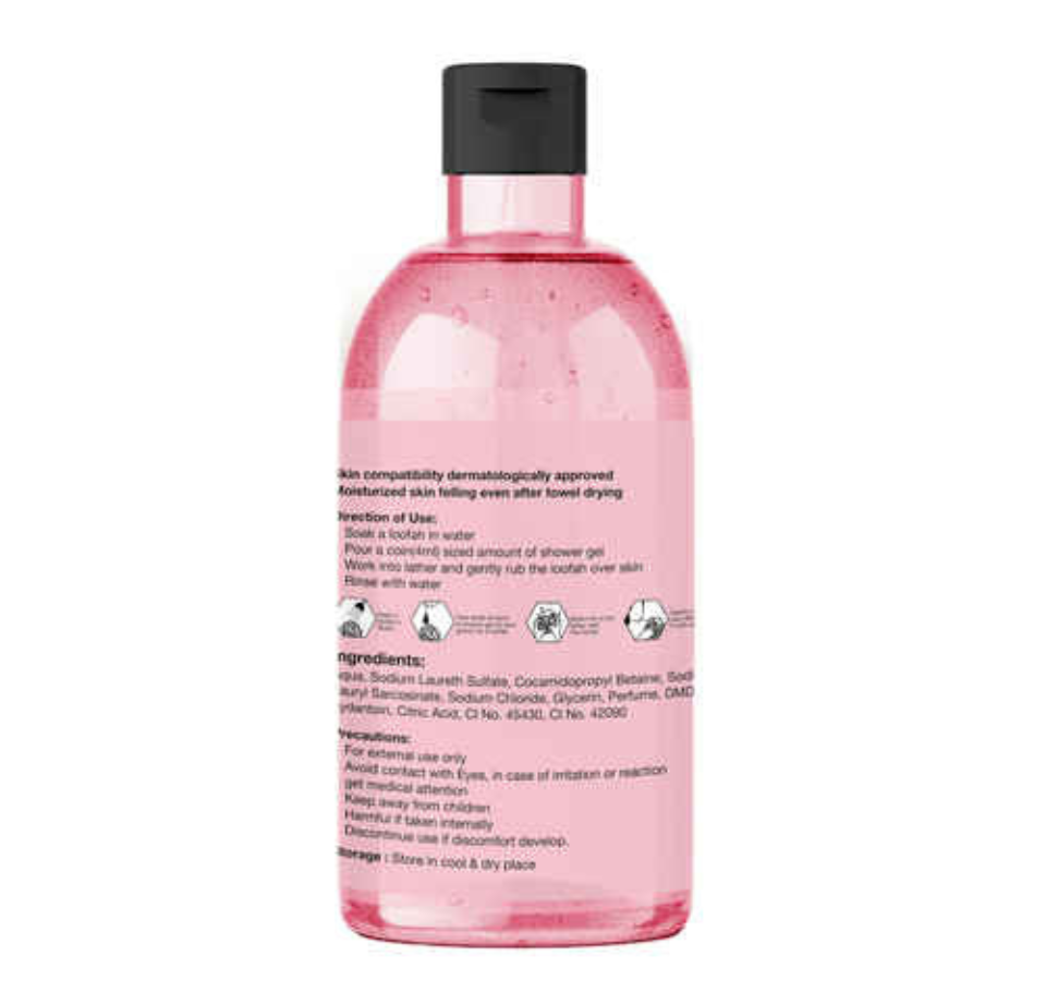 AVELIA BRITISH ROSE BODY WASH 250ML