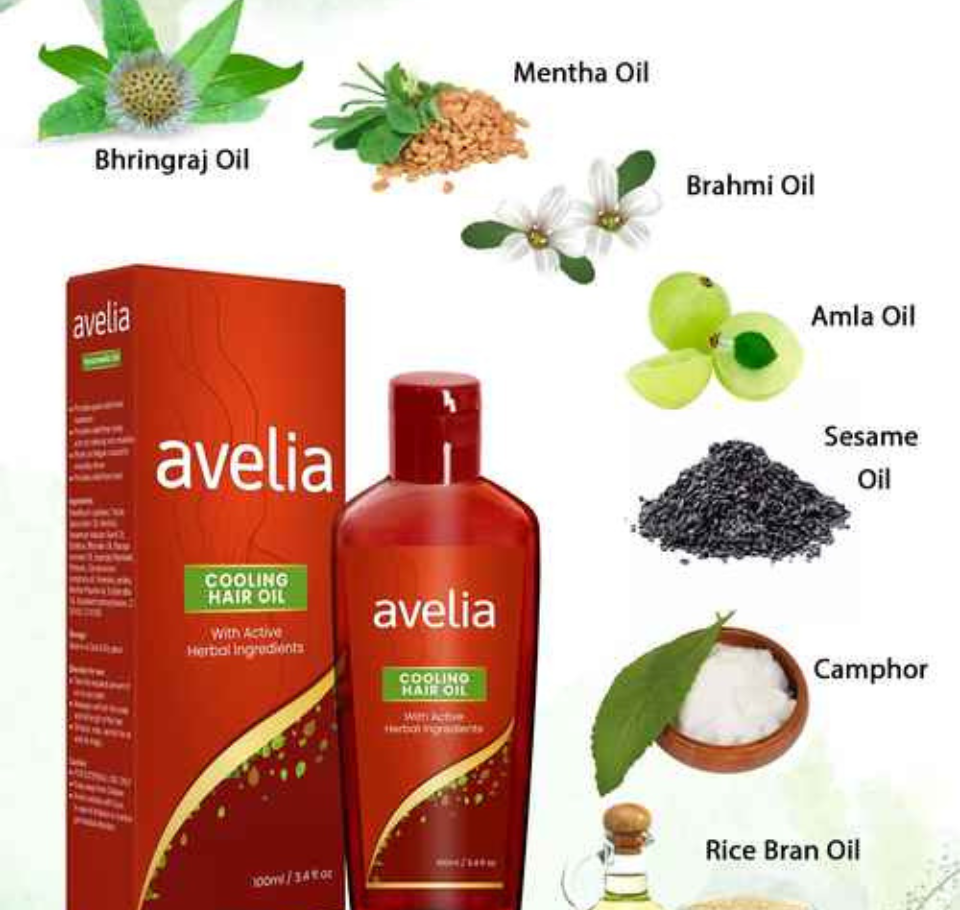 AVELIA COOLING 100ML HAIR OIL