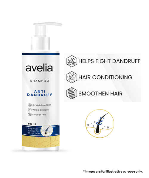 AVELIA ANTI DANDRUFF SHAMPOO 200ML