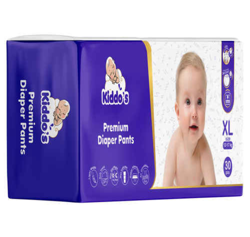 KIDDOS DIAPER PANTS 30Pcs