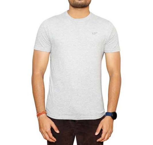 MENS ROUND NECK T-SHIRT WHITE