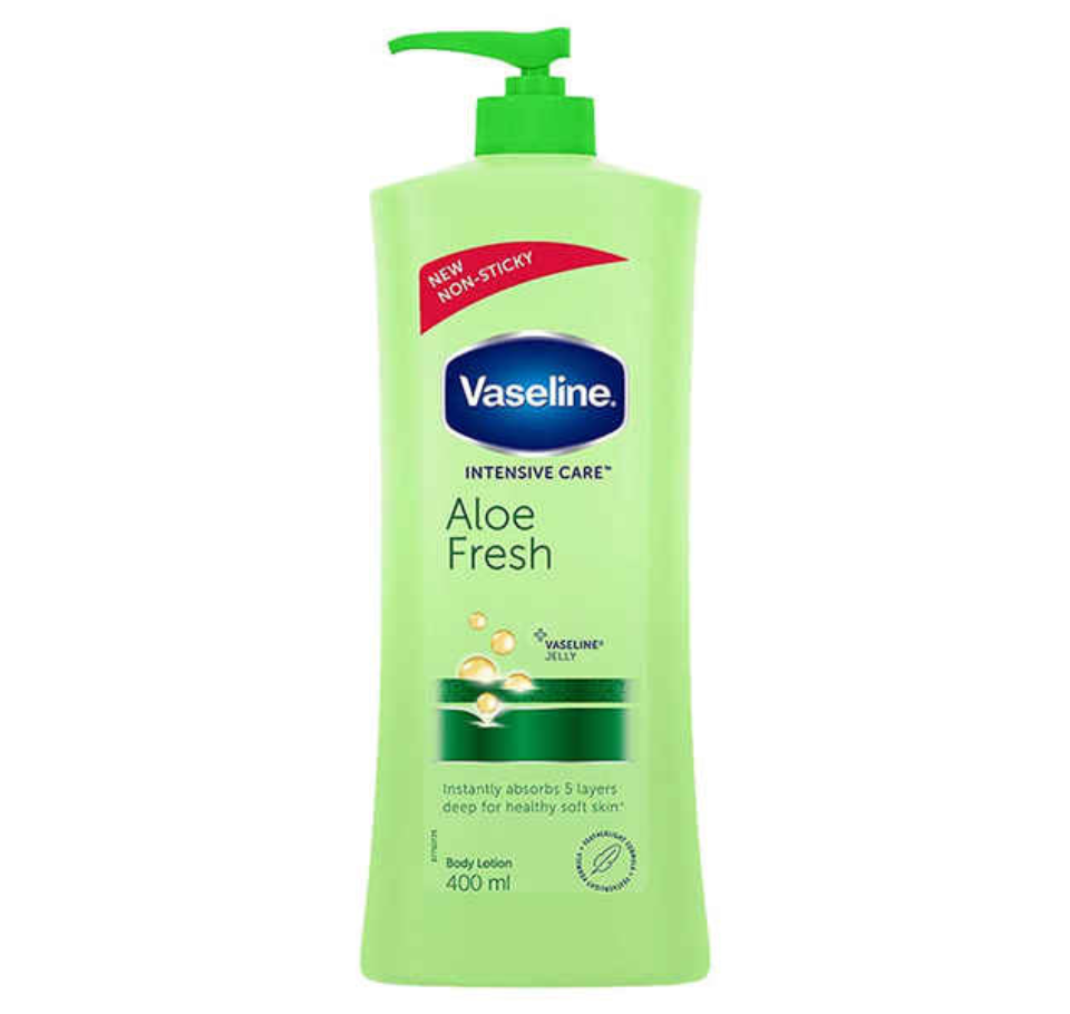 VASELINE TOTAL MOISTURE ALOE FRESH 24HR NOURISHING LOTION