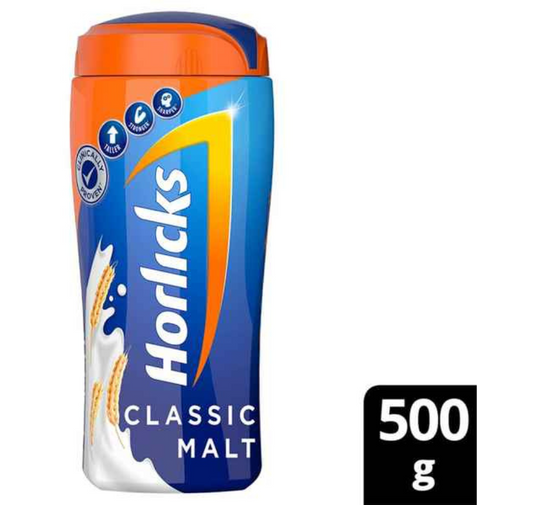 HORLICKS JAR - CLASSIC MALT