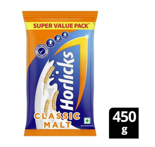 HORLICKS CLASSIC MALT PILLOW POUCH
