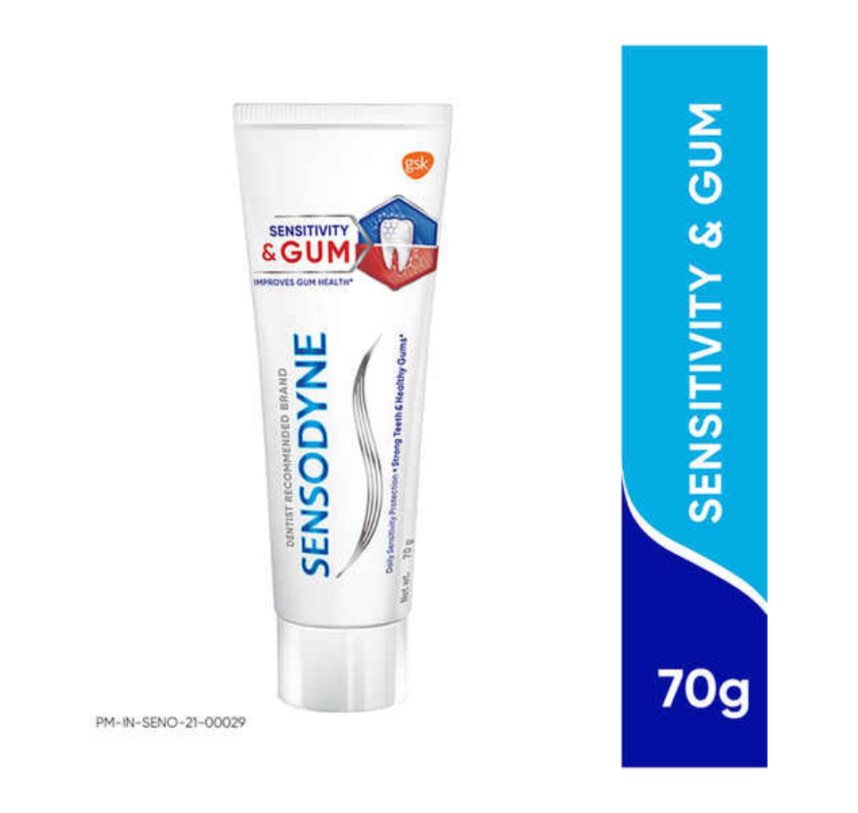 SENSODYNE SENSITIVITY & GUM 70GM TOOTH PASTE