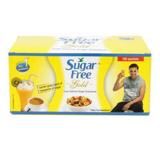 SUGAR FREE GOLD SACHET.( pack of 100)