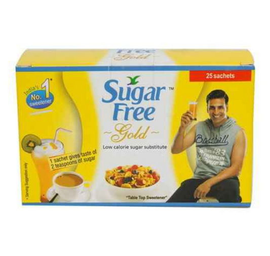 SUGAR FREE GOLD 25 SACHET