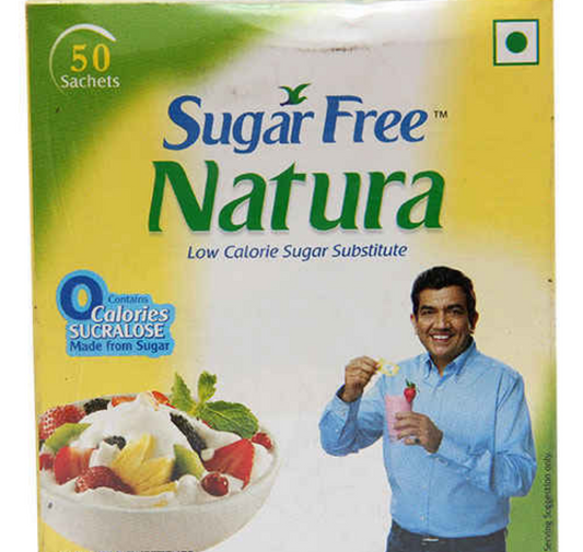 SUGAR FREE NATURA 50X1GM POWDER