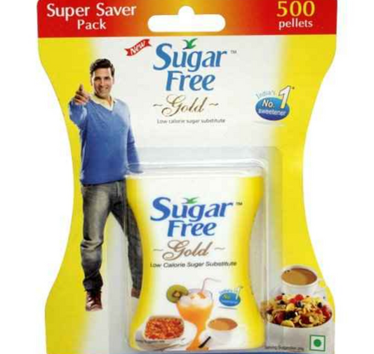 SUGAR FREE GOLD pack of 500 PELLETS TABLET