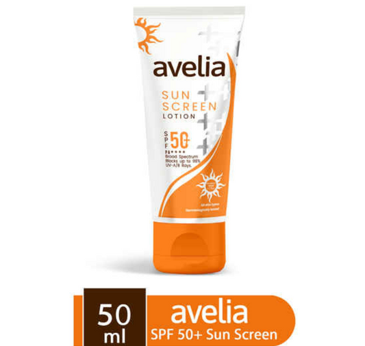 AVELIA SUNSCREEN SPF50+ 50ML LOTION