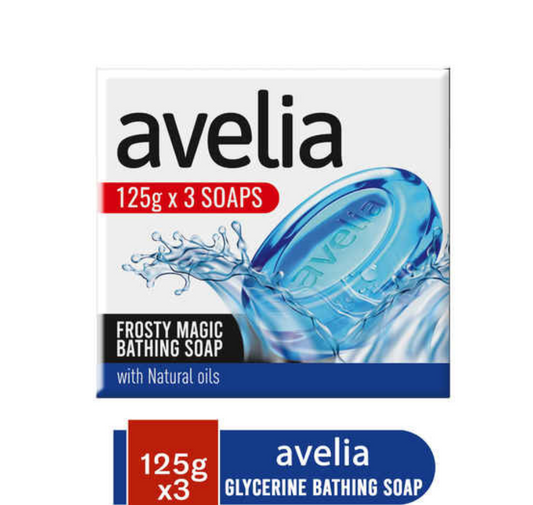 AVELIA FROSTY MAGIC 3X125GM SOAP