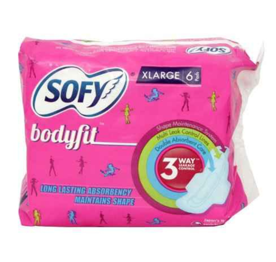 SOFY BODYFIT XLARGE 6 pads