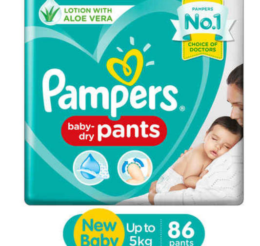 PAMPERS PANTS NEW BABY 86 pants