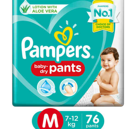 PAMPERS PANTS Medium 76 pants
