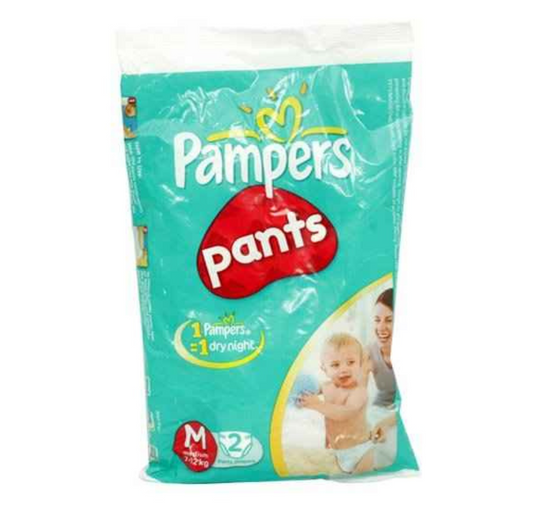 PAMPERS PANTS - M (pack of 2)