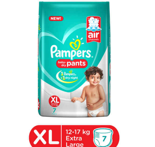 PAMPERS PANTS - XL(pack of 7)