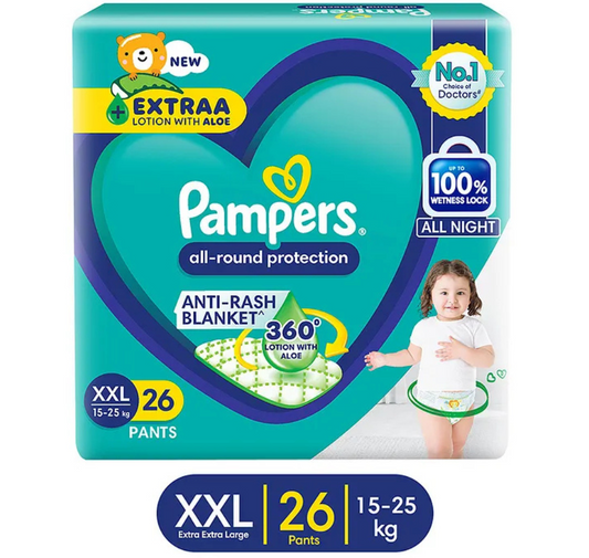 PAMPERS ALL ROUND PROTECTION XXL 26 PANTS