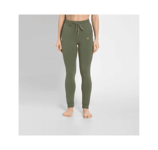 Jockey women's french Terry slim fit joggers with zipper pockets - Beetle M