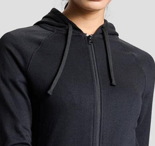 Boldfit Winter Hoodie for Women (Black)