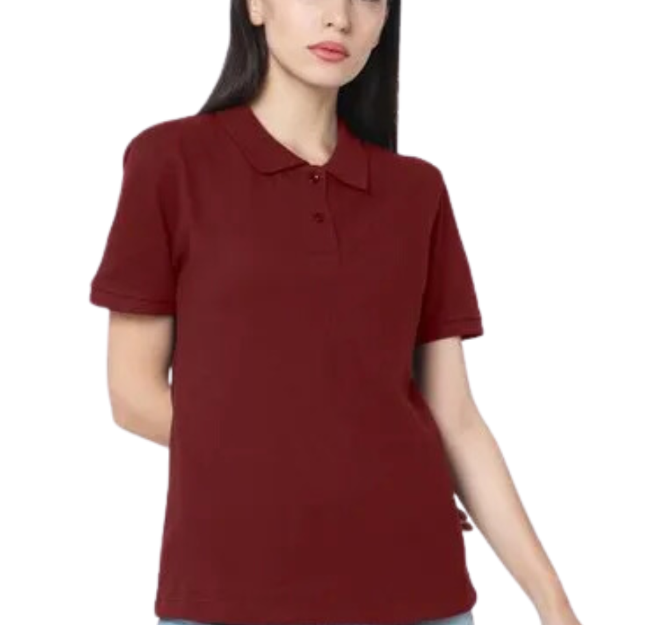 Behariji Enterprises Half Sleeve Women Polo T Shirt, Size: XS-XXL