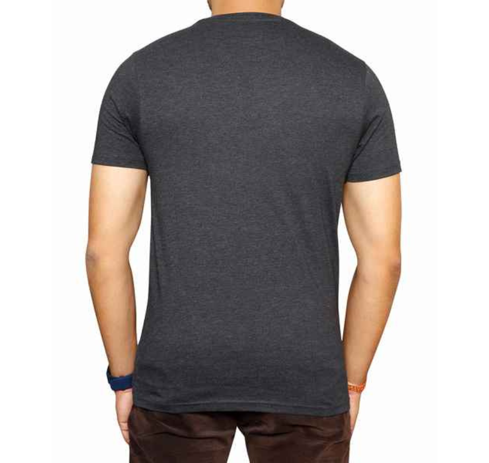 MENS ROUND NECK T-SHIRT BLACK