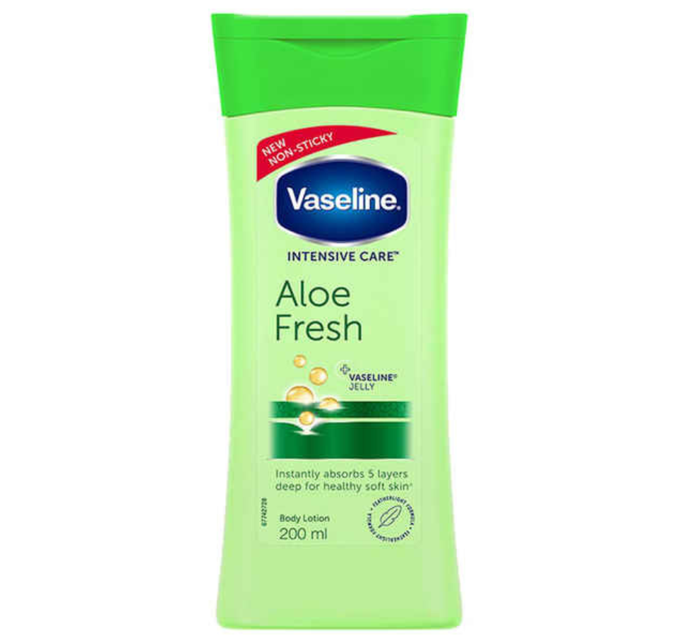 VASELINE TOTAL MOISTURE ALOE FRESH 24HR NOURISHING LOTION