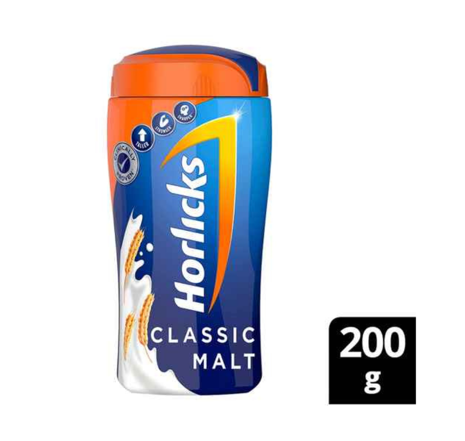HORLICKS JAR - CLASSIC MALT