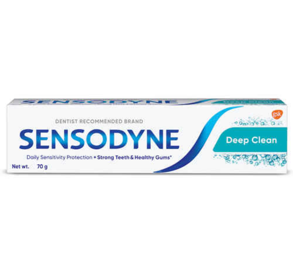 SENSODYNE DEEP CLEAN TOOTHPASTE 70GM