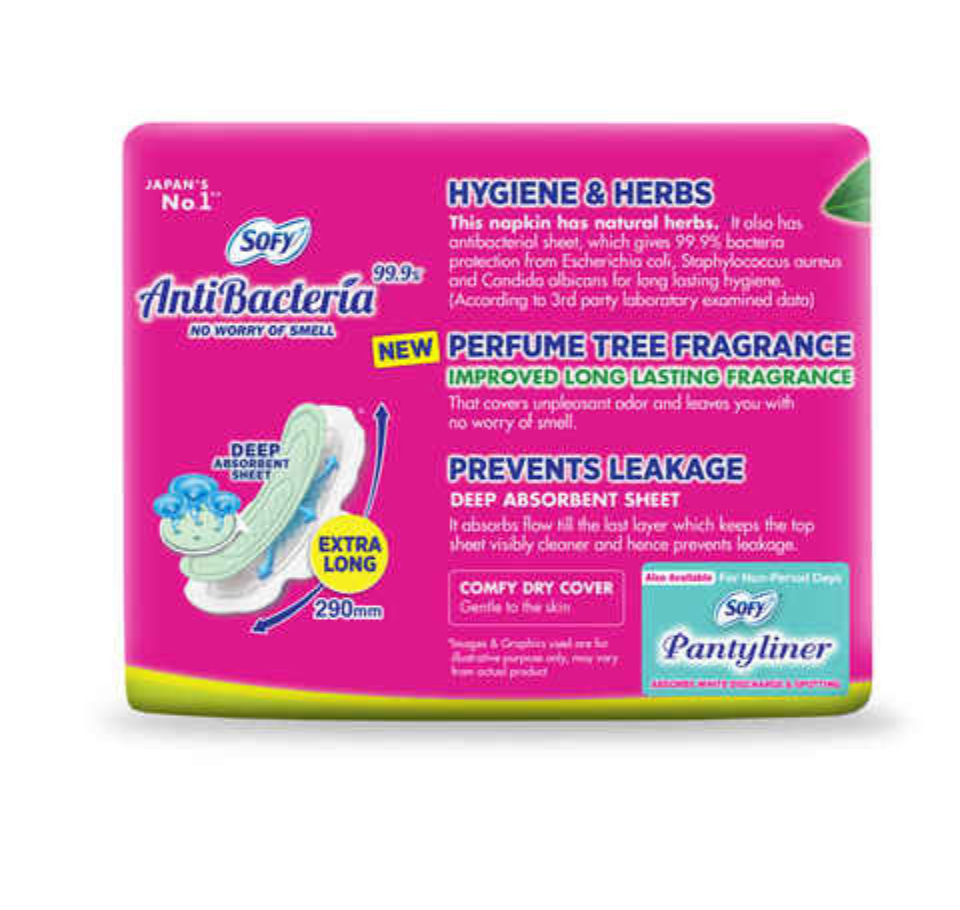 SOFY ANTI-BACTERIA XL 28 pads
