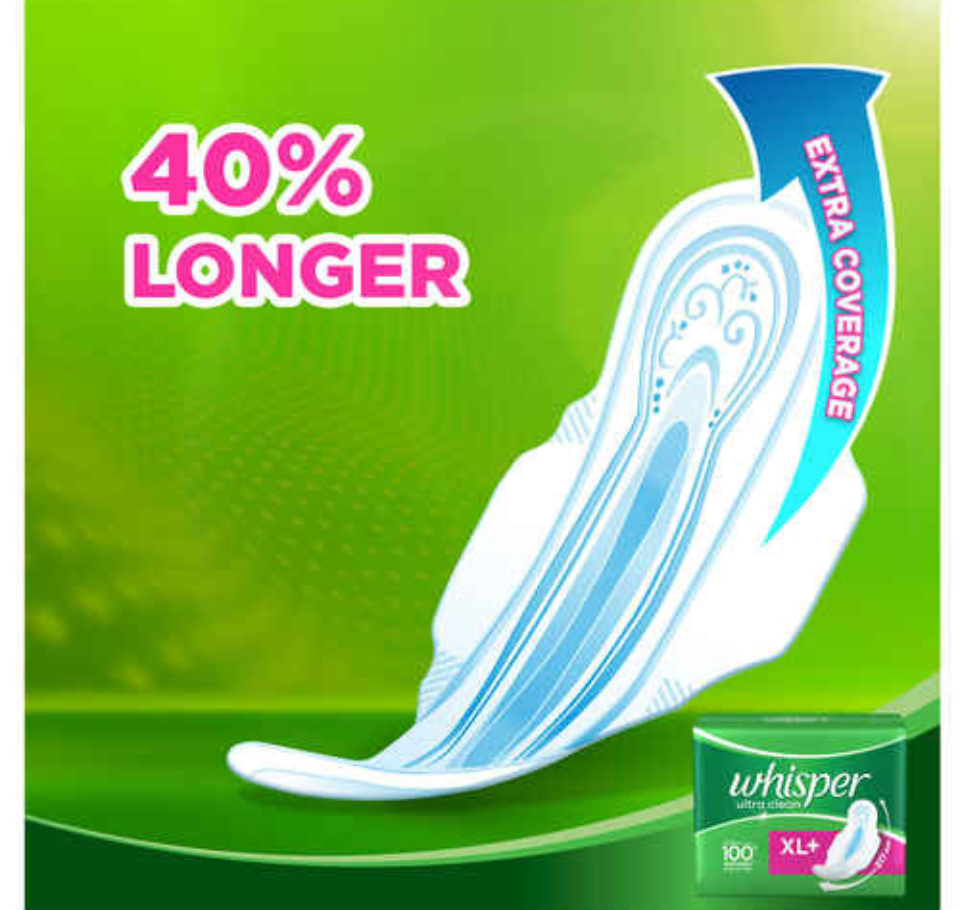 WHISPER ULTRA CLEAN XL + WINGS (7 pads )