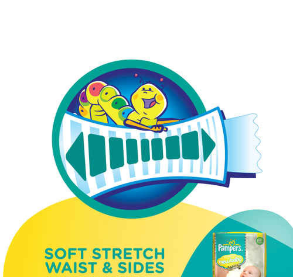 PAMPERS NEW BABY DIAPER (pack of 72)