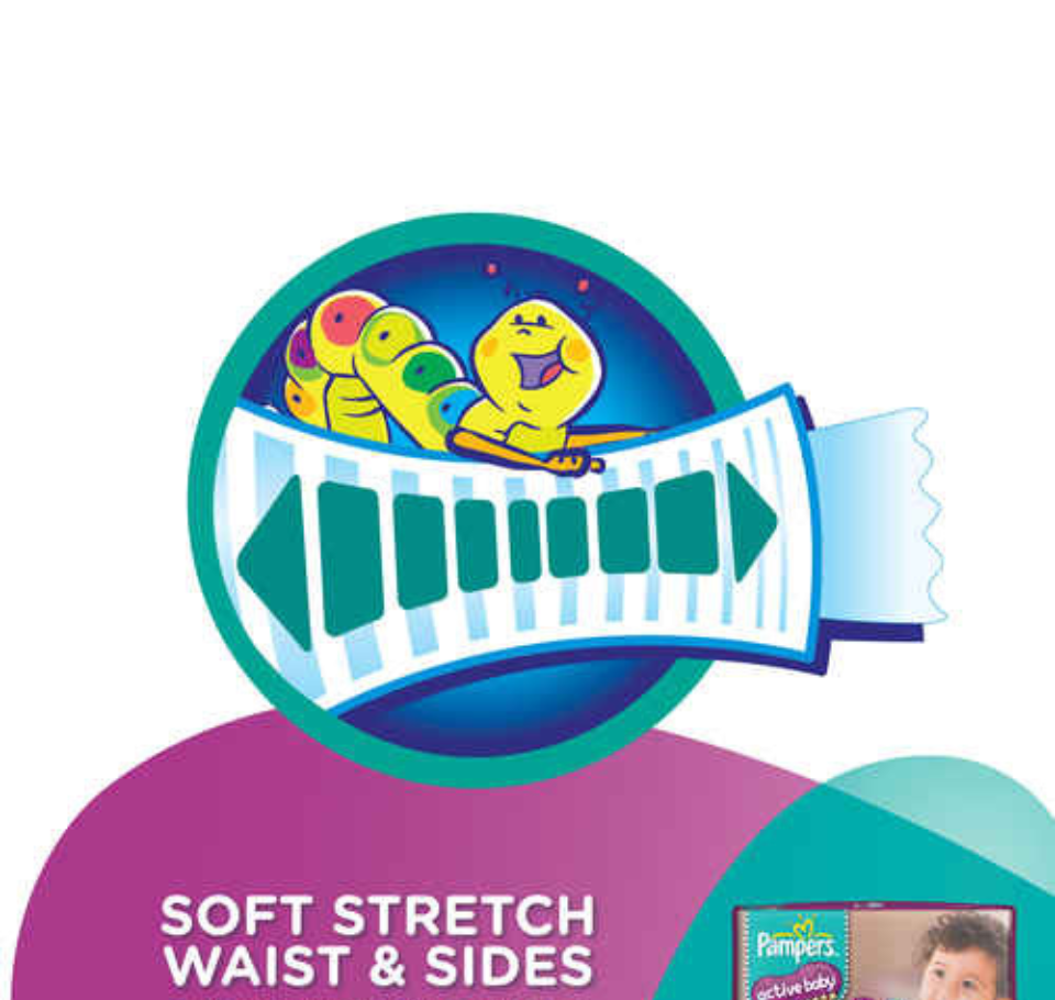 PAMPERS ACTIVE BABY XL pack of 56