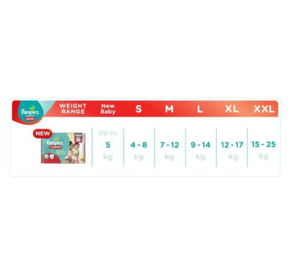 PAMPERS DIAPERS NB-S pack of 5