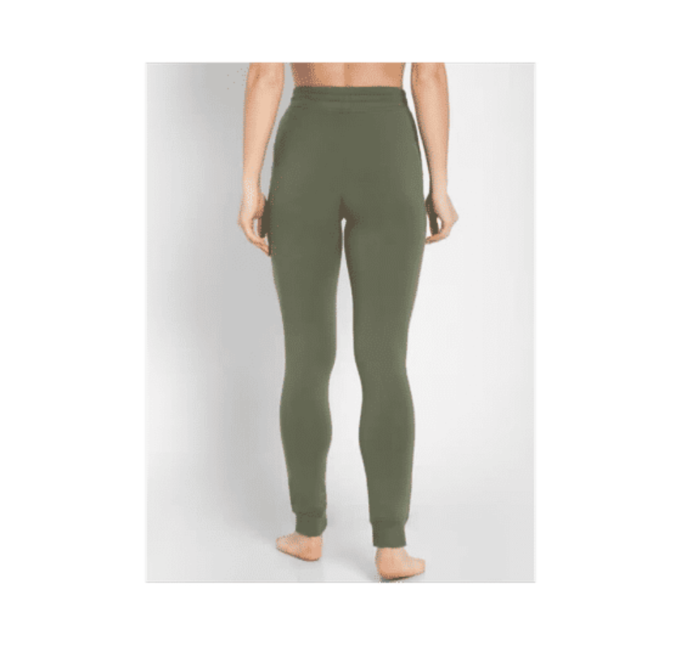 Jockey women's french Terry slim fit joggers with zipper pockets - Beetle M