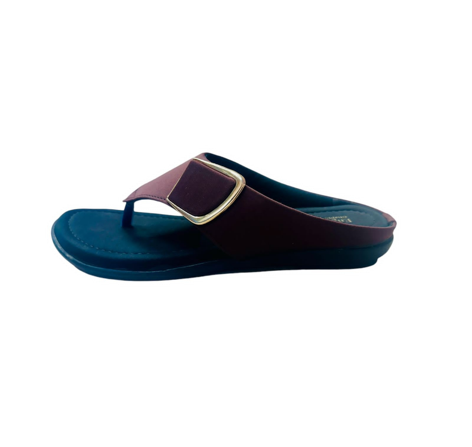 Ladies fancy chappal maroon