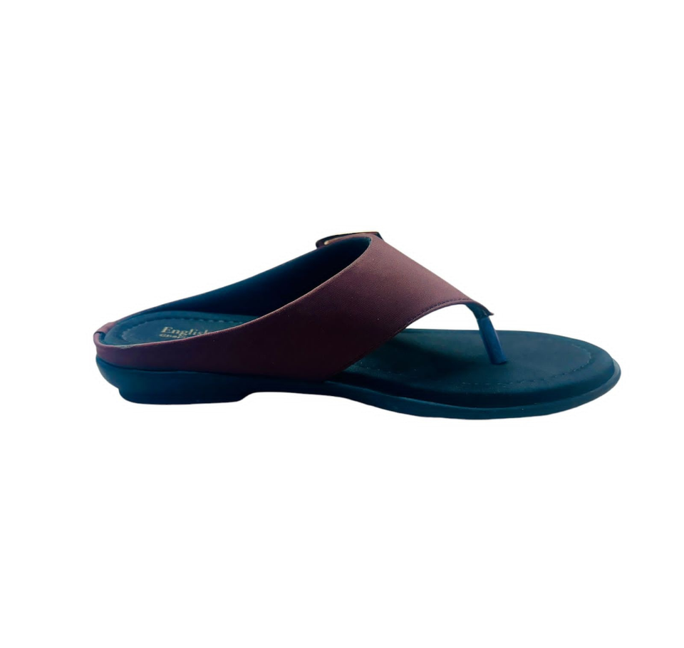 Ladies fancy chappal maroon