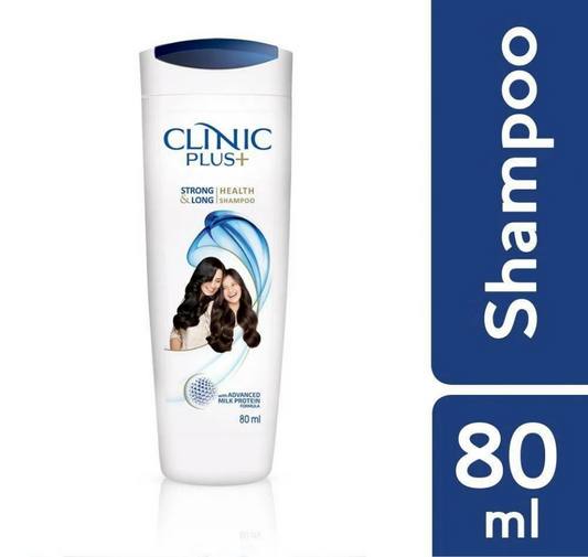 CLINIC PLUS STRONG & LONG HEALTH SHAMPOO (80 ML)