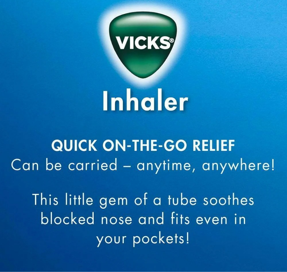VICKS INHALER 0.5 ml