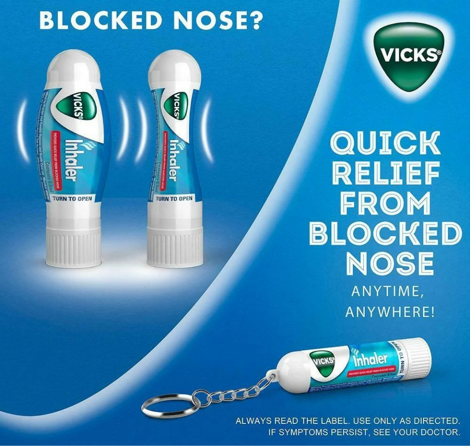 VICKS INHALER 0.5 ml