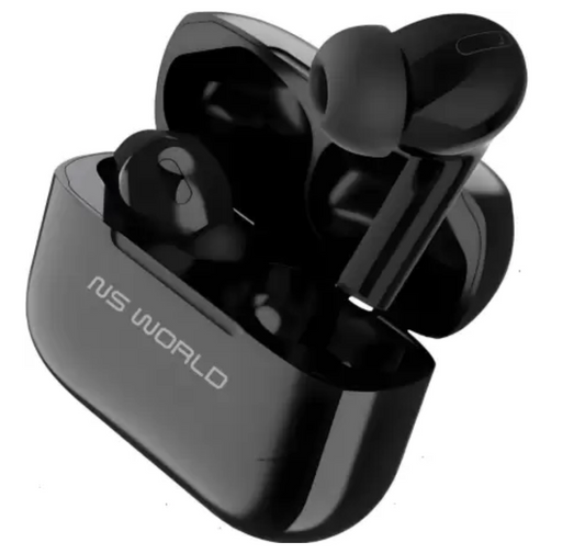 ZenBuds Truly Wireless with upto 20 hour Playtime, Touch Controls BT Headphone Bluetooth Headset (black, True Wireless)