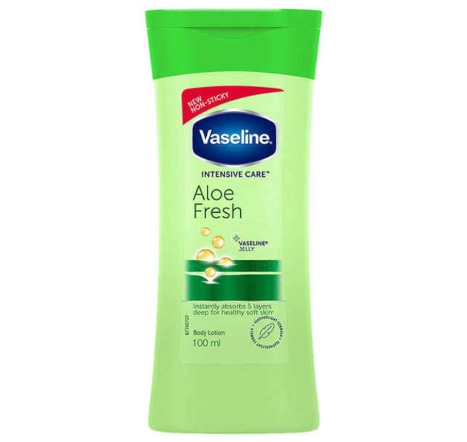 VASELINE TOTAL MOISTURE ALOE FRESH 24HR NOURISHING LOTION