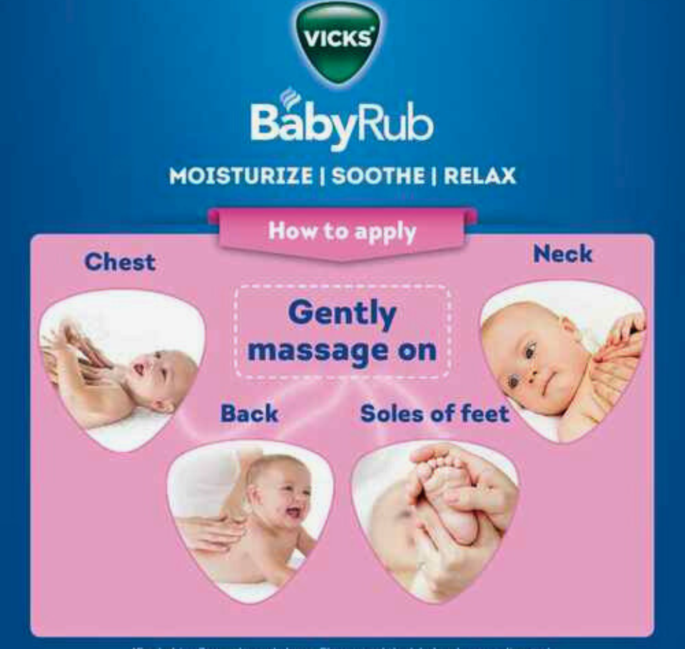 Vicks Aloe Vera and Coconut Oil Baby Rub 25 ml