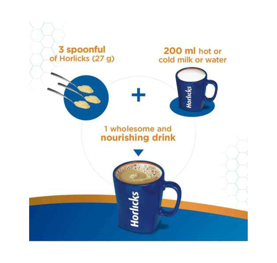 HORLICKS CLASSIC MALT PILLOW POUCH