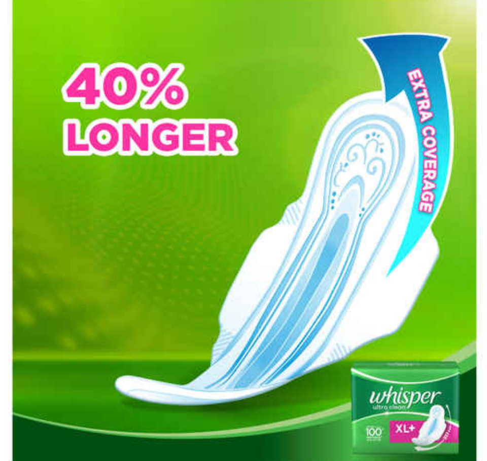 WHISPER ULTRA CLEAN XL + WINGS( pack of 30 )