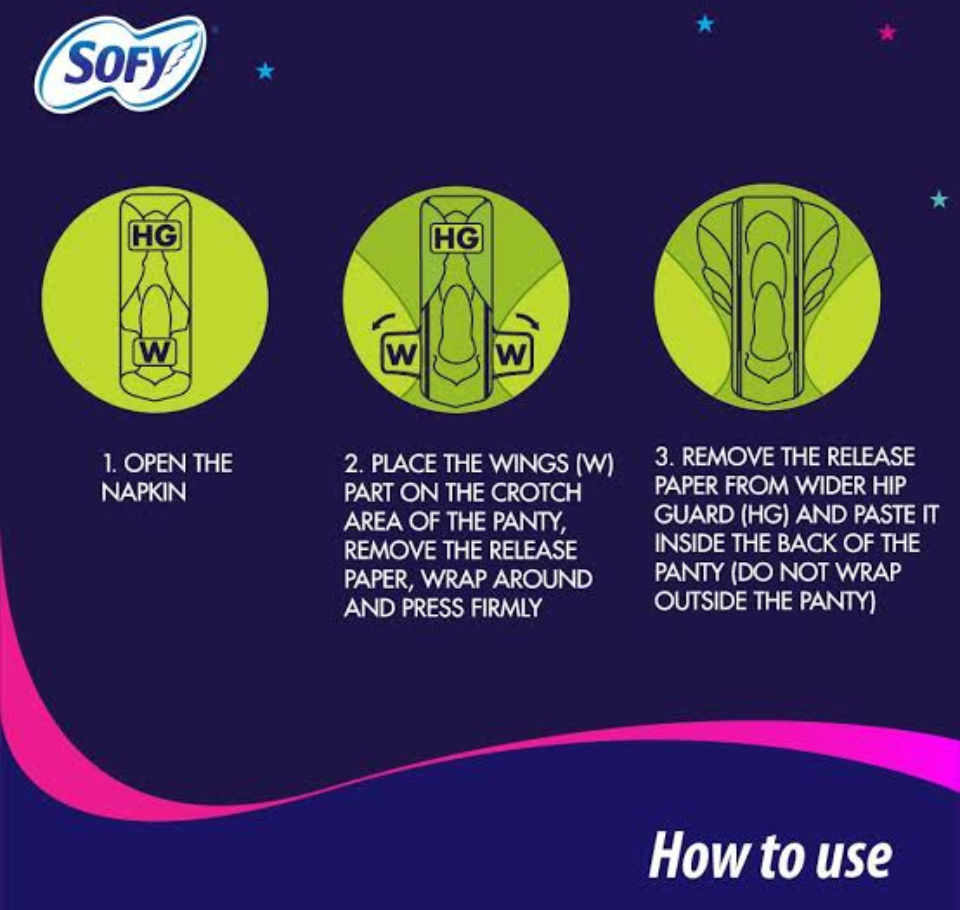 SOFY BODYFIT OVERNIGHT XXXL 3 pads
