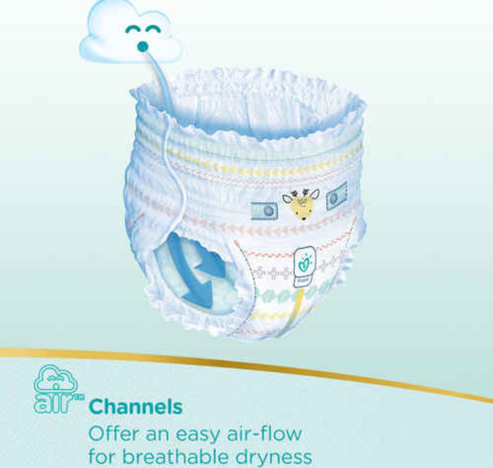 PAMPERS PREMIUM CARE PANTS XL 36 pants