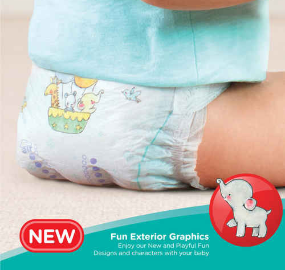 PAMPERS PANTS - XL(pack of 7)