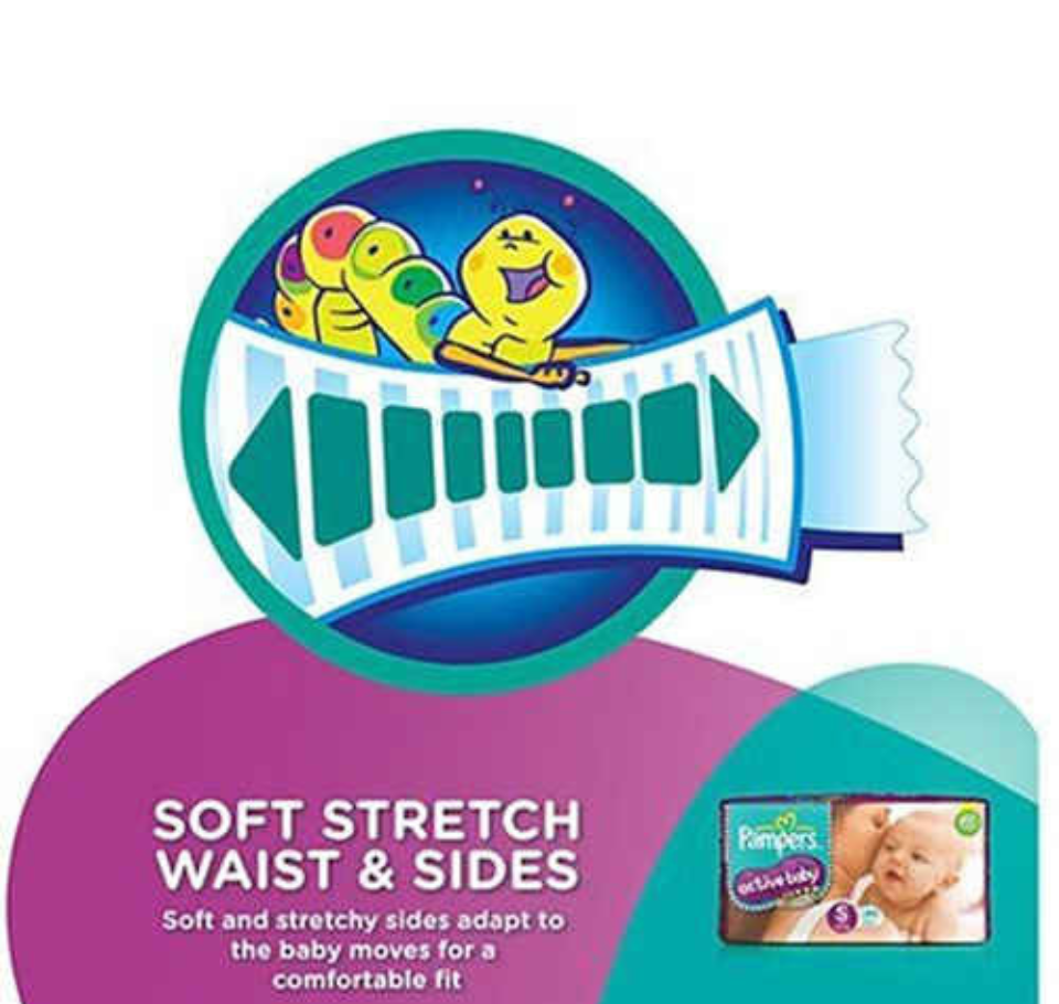 PAMPERS ACTIVE BABY S pack of 46